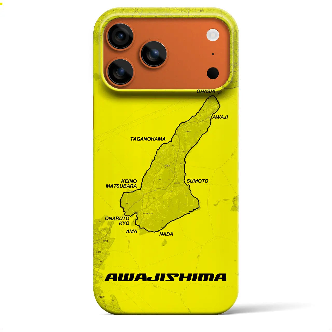 【淡路島（兵庫県）】サイクリストiPhoneケース（バックカバータイプ）