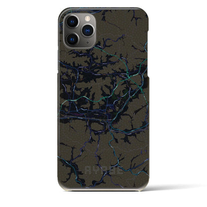 【綾部（京都府）】地図柄iPhoneケース（バックカバータイプ）