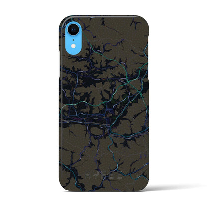 【綾部（京都府）】地図柄iPhoneケース（バックカバータイプ）