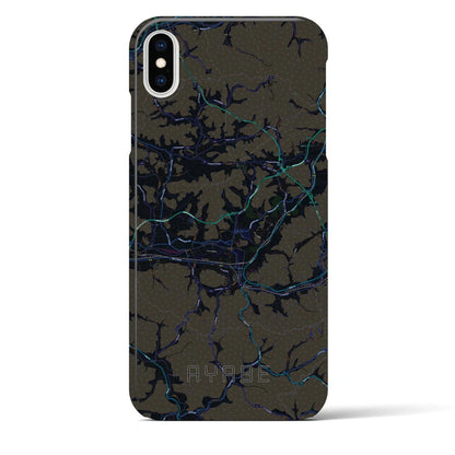 【綾部（京都府）】地図柄iPhoneケース（バックカバータイプ）