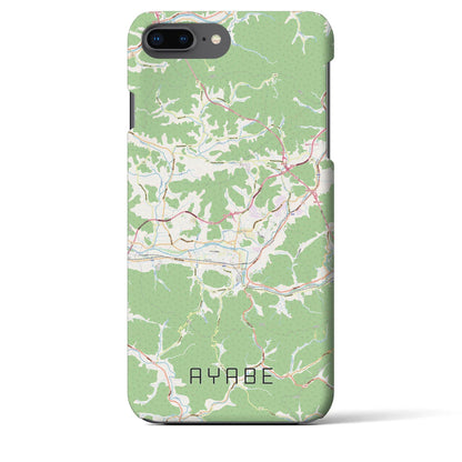 【綾部（京都府）】地図柄iPhoneケース（バックカバータイプ）