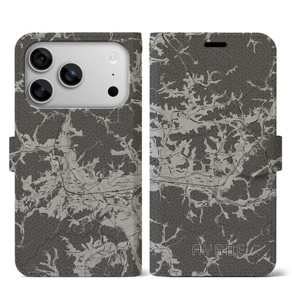 【綾部（京都府）】地図柄iPhoneケース（手帳タイプ）