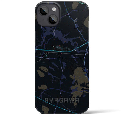 【綾川（香川県）】地図柄iPhoneケース（バックカバータイプ）