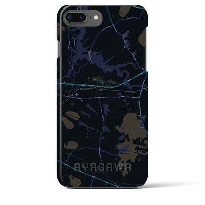 【綾川（香川県）】地図柄iPhoneケース（バックカバータイプ）