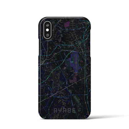 【綾瀬（神奈川県）】地図柄iPhoneケース（バックカバータイプ）