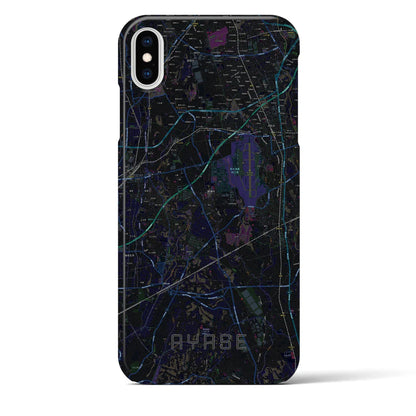 【綾瀬（神奈川県）】地図柄iPhoneケース（バックカバータイプ）