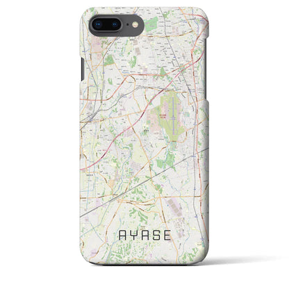 【綾瀬（神奈川県）】地図柄iPhoneケース（バックカバータイプ）