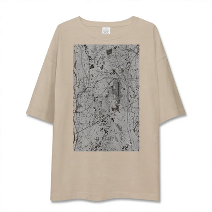 【綾瀬（神奈川県）】地図柄ビッグシルエットTシャツ