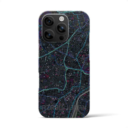 【麻布十番（東京都）】地図柄iPhoneケース（バックカバータイプ）