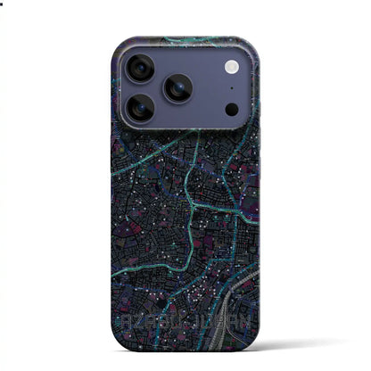 【麻布十番（東京都）】地図柄iPhoneケース（バックカバータイプ）