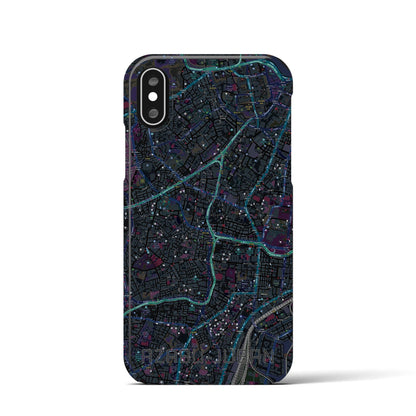 【麻布十番（東京都）】地図柄iPhoneケース（バックカバータイプ）