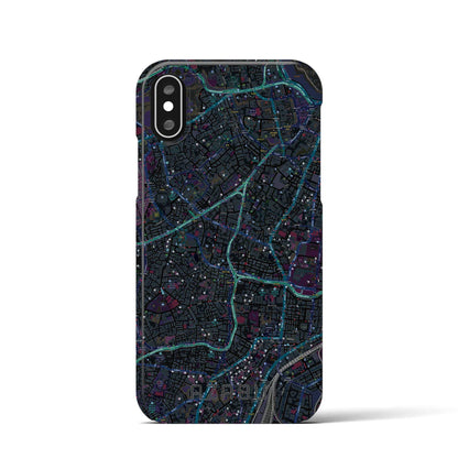 【麻布（東京都）】地図柄iPhoneケース（バックカバータイプ）