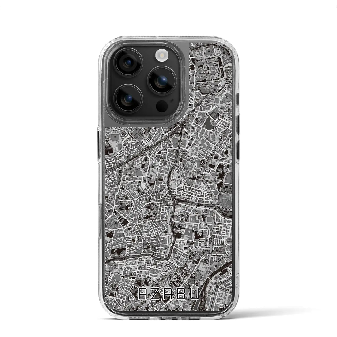 【麻布（東京都）】地図柄iPhoneケース（MagSafeタイプ）