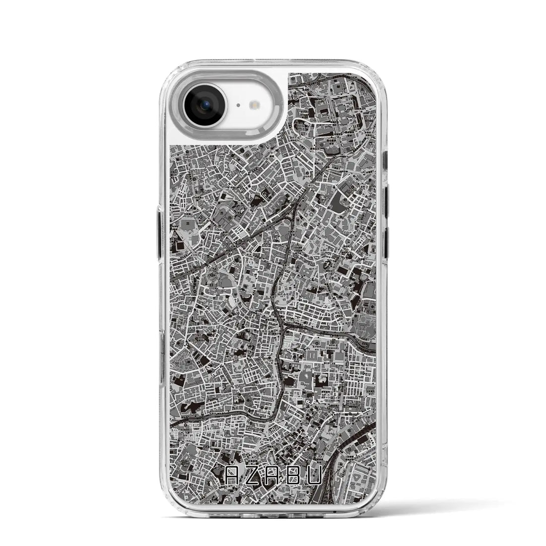 【麻布（東京都）】地図柄iPhoneケース（MagSafeタイプ）