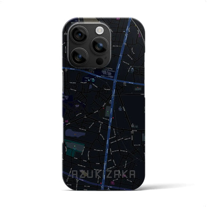 【小豆坂（愛知県）】地図柄iPhoneケース（バックカバータイプ）