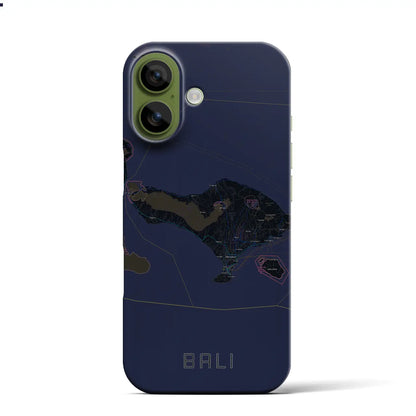 【バリ（インドネシア）】地図柄iPhoneケース（バックカバータイプ）