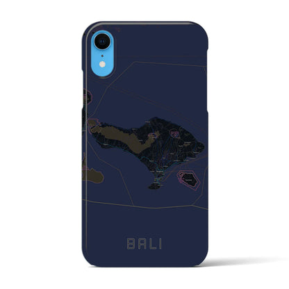 【バリ（インドネシア）】地図柄iPhoneケース（バックカバータイプ）