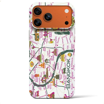 【バンコク】イラストマップiPhoneケース（バックカバータイプ）