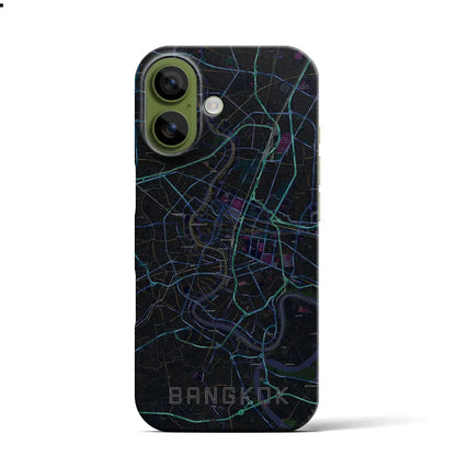 【バンコク（タイ）】地図柄iPhoneケース（バックカバータイプ）