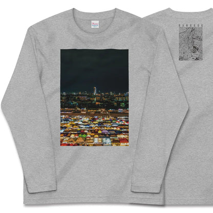 【バンコク（タイ）】Map World ロングスリーブTシャツ