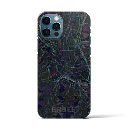 【バーゼル（スイス）】地図柄iPhoneケース（バックカバータイプ）