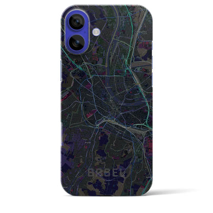 【バーゼル（スイス）】地図柄iPhoneケース（バックカバータイプ）