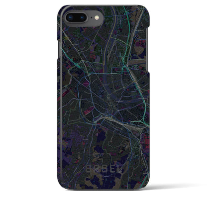 【バーゼル（スイス）】地図柄iPhoneケース（バックカバータイプ）