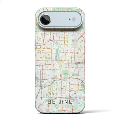 【北京（中華人民共和国）】地図柄iPhoneケース（バックカバータイプ）