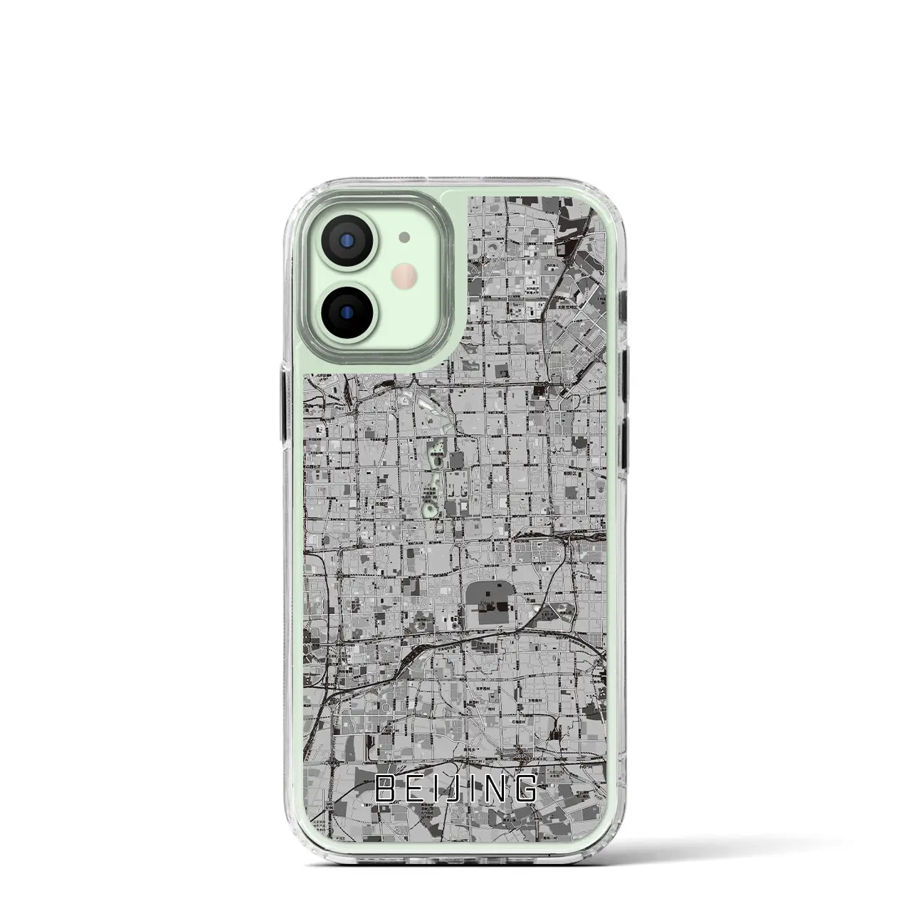 【北京（中華人民共和国）】地図柄iPhoneケース（MagSafeタイプ）