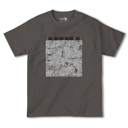 【北京（中華人民共和国）】地図柄ヘビーウェイトTシャツ