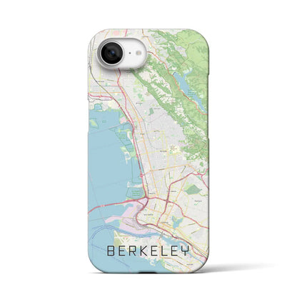 【バークレー（アメリカ）】地図柄iPhoneケース（バックカバータイプ）