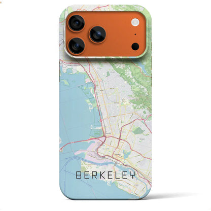 【バークレー（アメリカ）】地図柄iPhoneケース（バックカバータイプ）