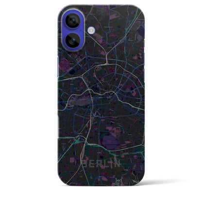 【ベルリン（ドイツ）】地図柄iPhoneケース（バックカバータイプ）