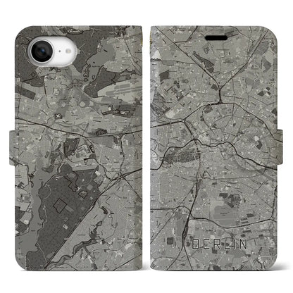 【ベルリン（ドイツ）】地図柄iPhoneケース（手帳タイプ）