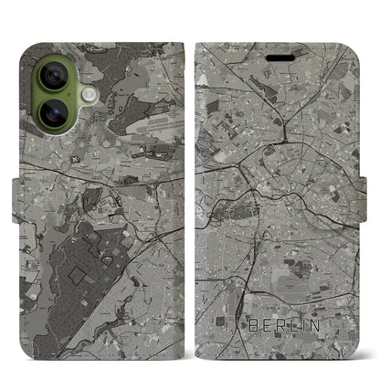 【ベルリン（ドイツ）】地図柄iPhoneケース（手帳タイプ）