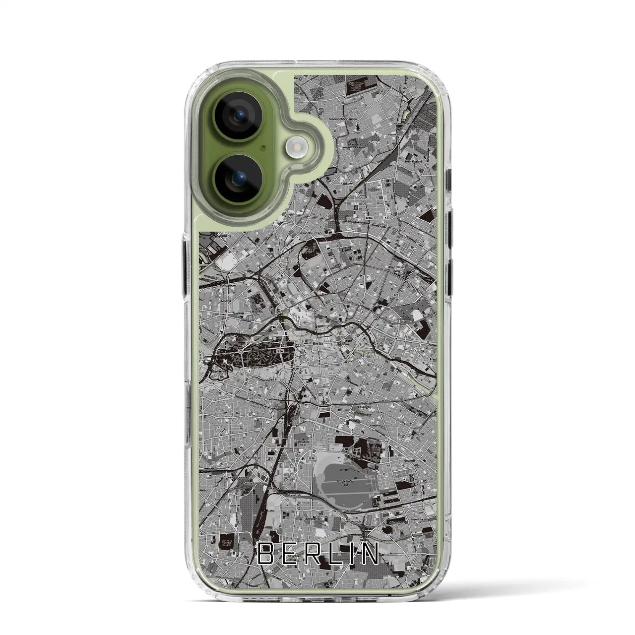 【ベルリン（ドイツ）】地図柄iPhoneケース（MagSafeタイプ）