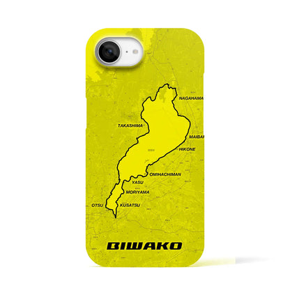 【琵琶湖（滋賀県）】サイクリストiPhoneケース（バックカバータイプ）