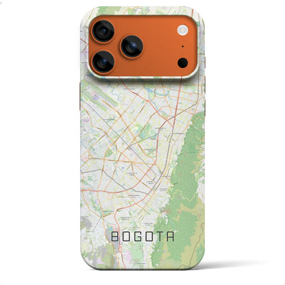 【ボゴタ（コロンビア）】地図柄iPhoneケース（バックカバータイプ）