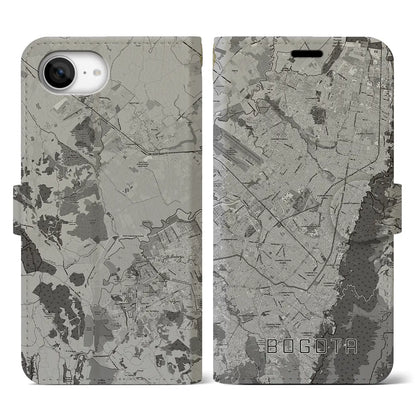 【ボゴタ（コロンビア）】地図柄iPhoneケース（手帳タイプ）