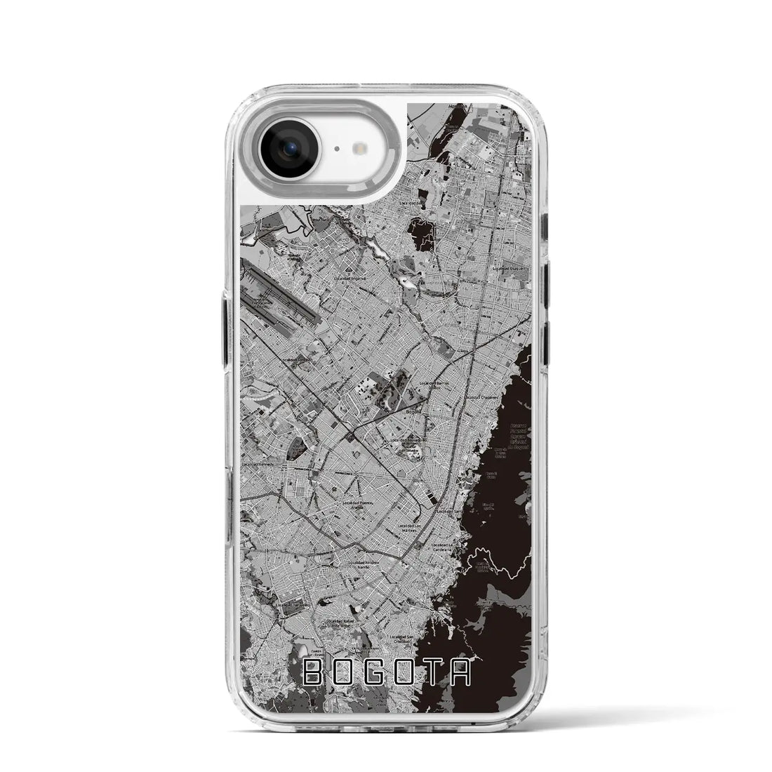 【ボゴタ（コロンビア）】地図柄iPhoneケース（MagSafeタイプ）