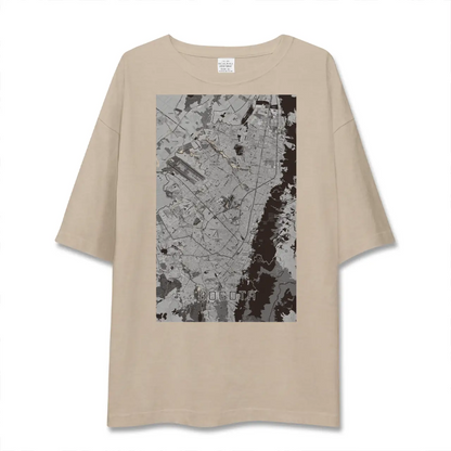 【ボゴタ（コロンビア）】地図柄ビッグシルエットTシャツ
