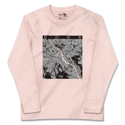 【ボン（ドイツ）】地図柄ロングスリーブTシャツ