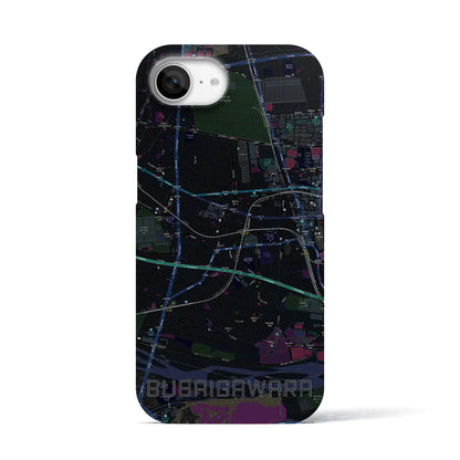 【分倍河原（東京都）】地図柄iPhoneケース（バックカバータイプ）