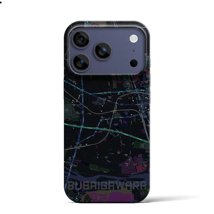 【分倍河原（東京都）】地図柄iPhoneケース（バックカバータイプ）