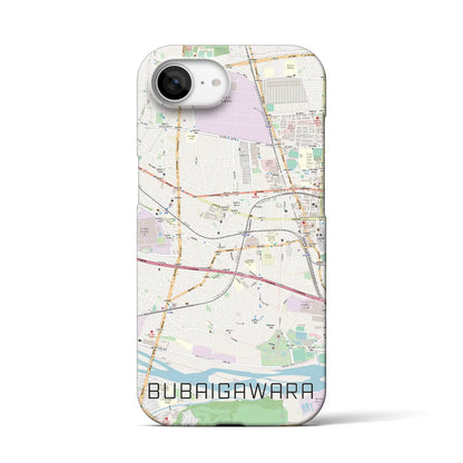 【分倍河原（東京都）】地図柄iPhoneケース（バックカバータイプ）