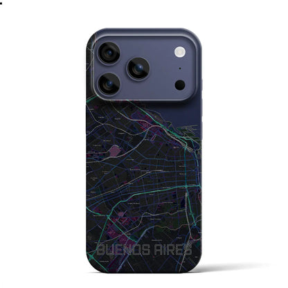 【ブエノスアイレス（アルゼンチン）】地図柄iPhoneケース（バックカバータイプ）