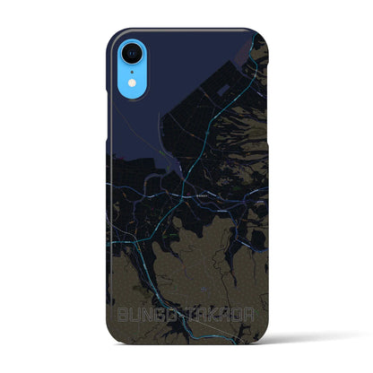 【豊後高田（大分県）】地図柄iPhoneケース（バックカバータイプ）