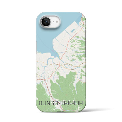 【豊後高田（大分県）】地図柄iPhoneケース（バックカバータイプ）