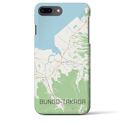 【豊後高田（大分県）】地図柄iPhoneケース（バックカバータイプ）