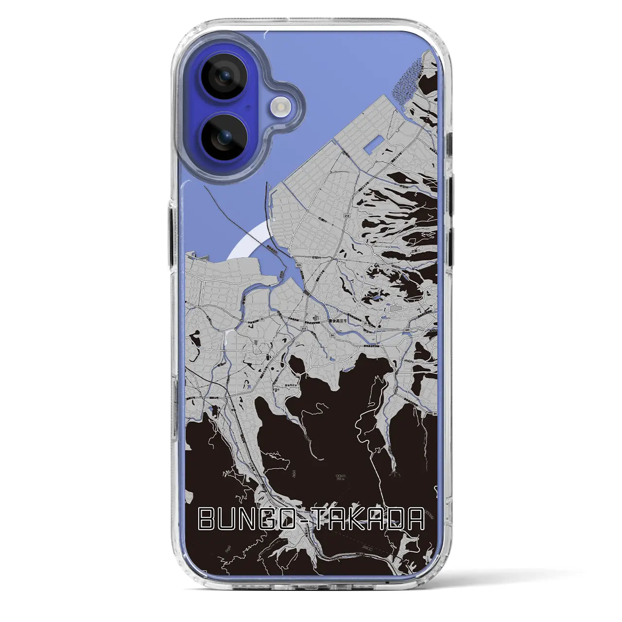 【豊後高田（大分県）】地図柄iPhoneケース（MagSafeタイプ）